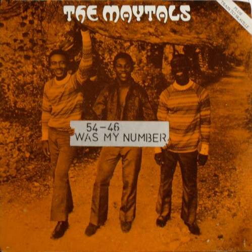 【中古】7” Maytals 54-46 Was My Number TRO9076 Trojan Records /00080