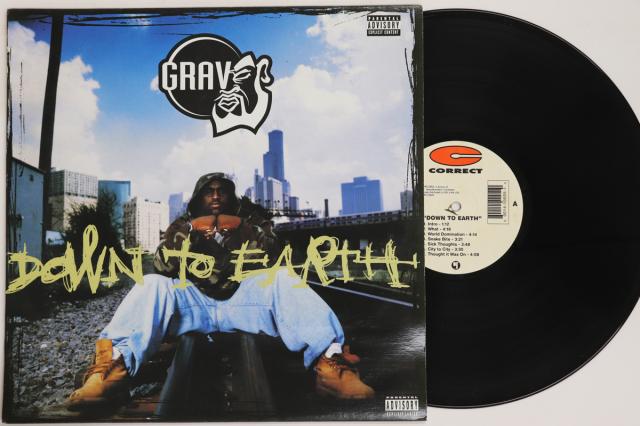 【中古】米LP Grav Down To Earth 100051 CORRECT /00260