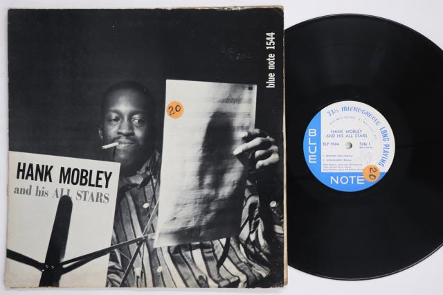 【中古】米LP Hank Mobley And His All Stars BLP1544 BLUE NOTE /00260