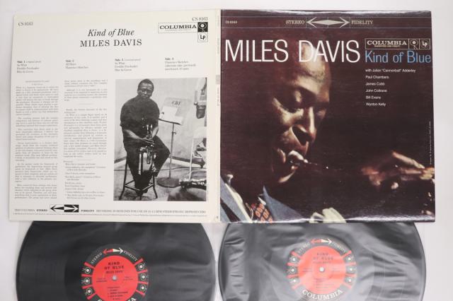 【中古】米2discs LP Miles Davis Kind Of Blue CS8163 COLUMBIA /00660
