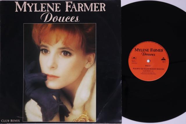 【中古】欧12” Mylene Farmer Douces 8878471 POLYDOR /00250