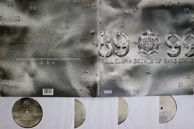 【中古】4discs LP Gang Starr Full Clip： A Decade Of Gang Starr 724384727918 VIRGIN /01000