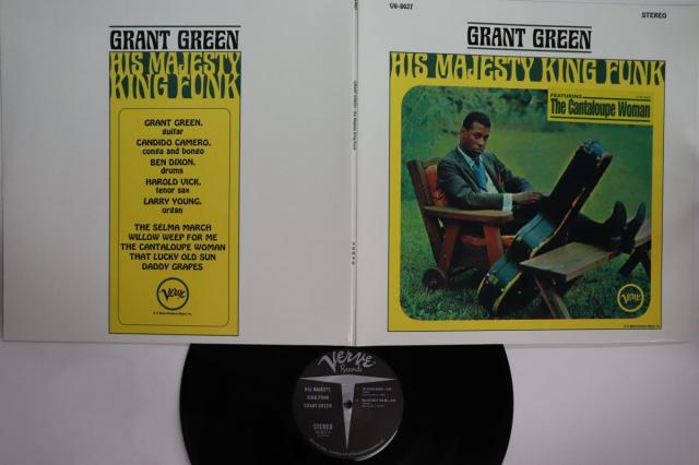 【中古】独LP Grant Green His Majesty King Funk (180g) V68627 VERVE /00400