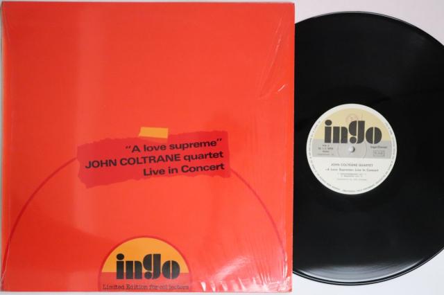【中古】伊LP John Coltrane ”a Love Supreme” Live In Concert INGOELEVEN INGO /00260