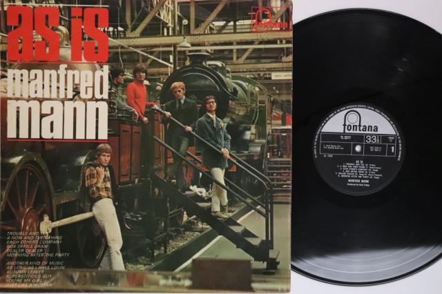 【中古】英LP Manfred Mann As Is TL5377 FONTANA /00260