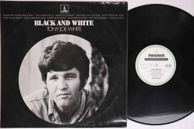 【中古】英LP Tony Joe White Black And White SMO5027 MONUMENT /00260