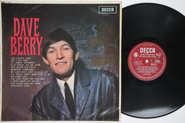 【中古】英LP Dave Berry Dave Berry LK4653 DECCA /00260