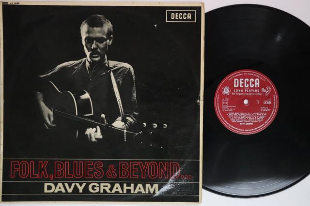 【中古】英LP Davy Graham Folk Blues ＆ Beyond LK4649 DECCA /00260