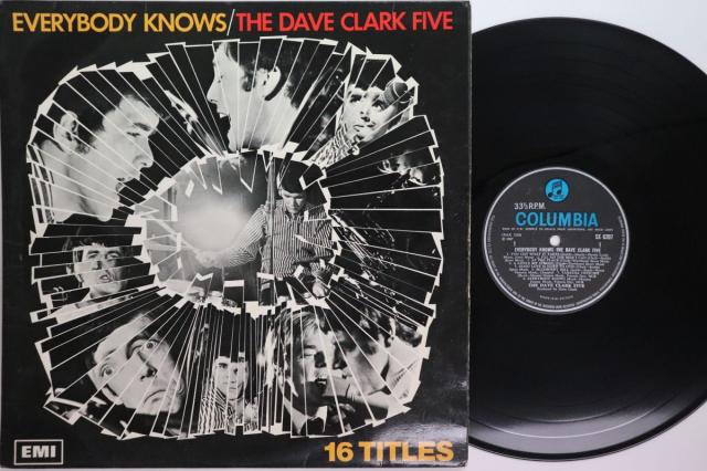 【中古】英LP Dave Clark Five Everybody Knows SX6207 COLUMBIA /00260