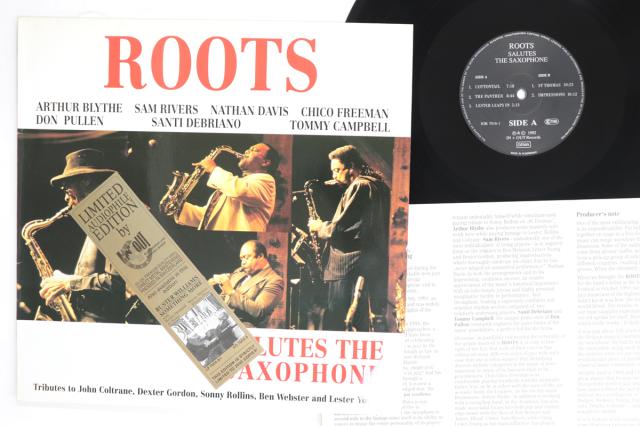 【中古】独LP Roots Salutes The Saxophone - Tributes To John Coltrane,  IOR70161 IN+OUT /00260