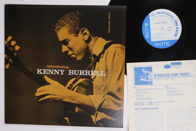 【中古】LP Kenny Burrell Introducing BLP1523 BLUE NOTE /00260