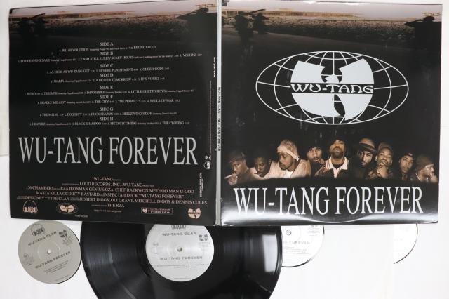 【中古】米4discs LP Wu-tang Clan Wu-tang Forever RDAB674851PROMO LOUD RECORDS プロモ /01180
