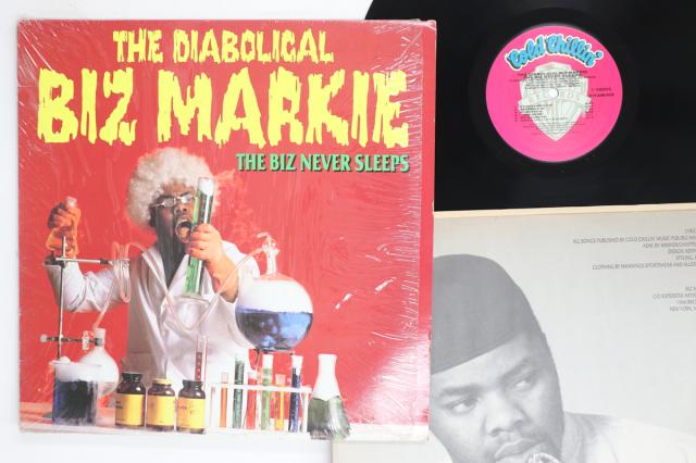 【中古】米LP Biz Markie Biz Never Sleeps 126003 COLD CHILLIN /00260