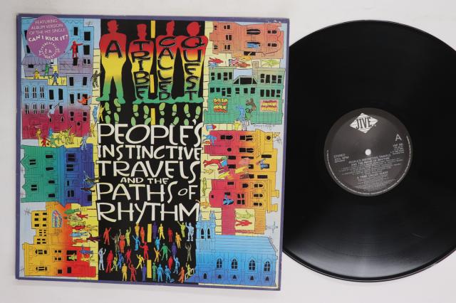 【中古】英LP A Tribe Called Quest Peoples Instinctive Travels And The Paths Of Rhythm HIP96 JIVE /00260