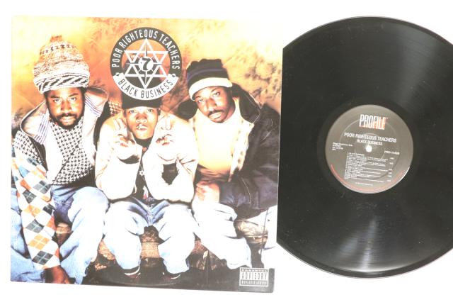 【中古】米LP Poor Righteous Teachers Black Business PRO1443 1163088 /00260