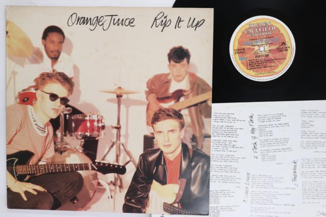 【中古】英LP Orange Juice Rip It Up POLS1076 POLYDOR /00260