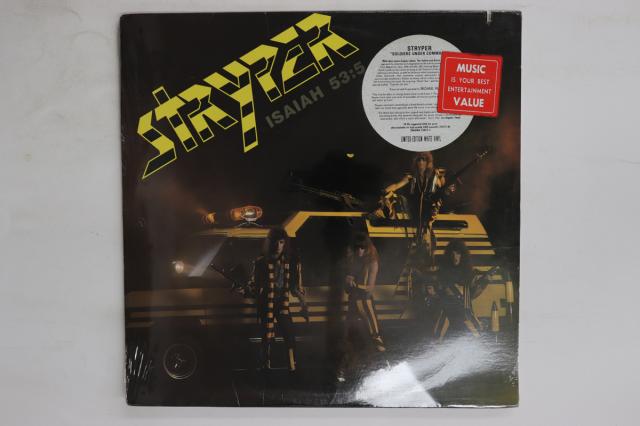 【中古】LP Stryper Soldiers Under Command 720771 ENIGMA 未開封 /00260