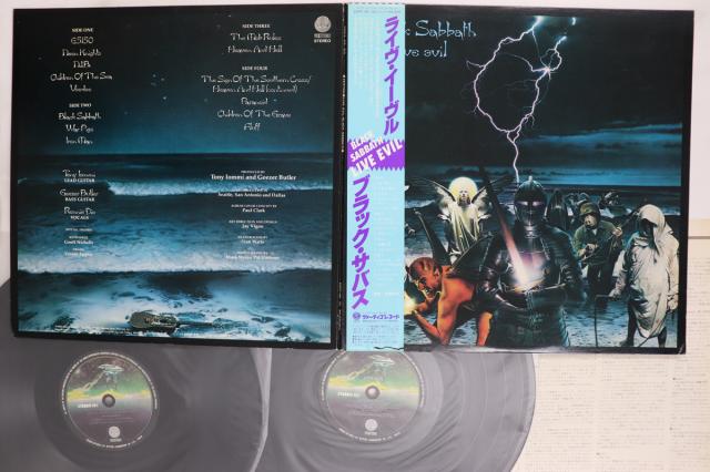 【中古】2discs LP ブラック・サバス ライヴ・イーブル 20PP49 VERTIGO /00500