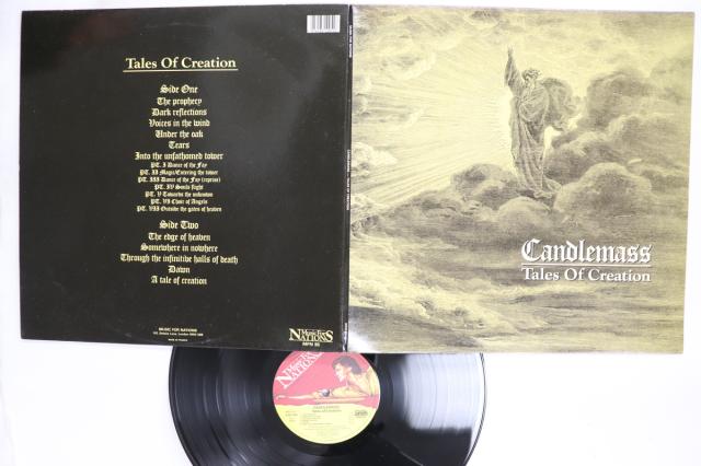 【中古】英LP Candlemass Tales Of Creation MFN95 MUSIC FOR NATIONS /00400
