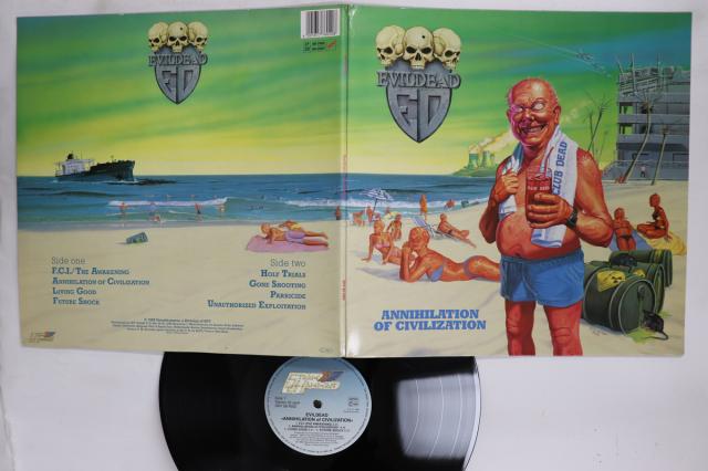【中古】LP Evildead Annihilation Of Civilization SPV087602 STEAMHAMMER /00400