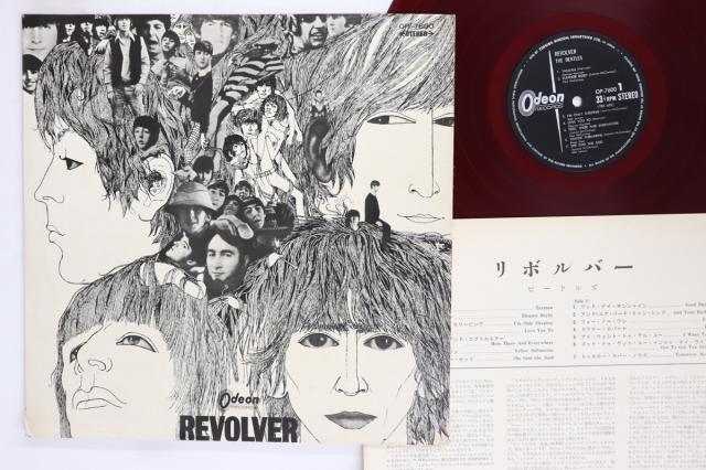 【中古】LP ビートルズ リボルバー (赤盤) OP7600 ODEON /00260