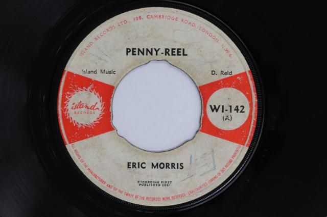 【中古】7” Eric ”Monty” Morris / Duke Rei Penny Reel / Darling When WI142 Island Records /00050