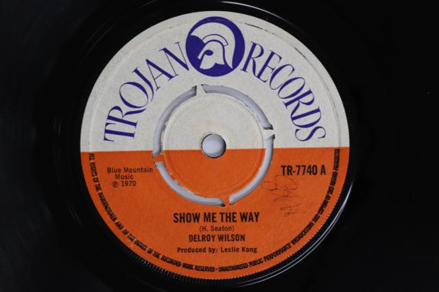 【中古】7” Delroy Wilson / Beverleys All  Show Me The Way / The Monster TR7740 Trojan Records /00050
