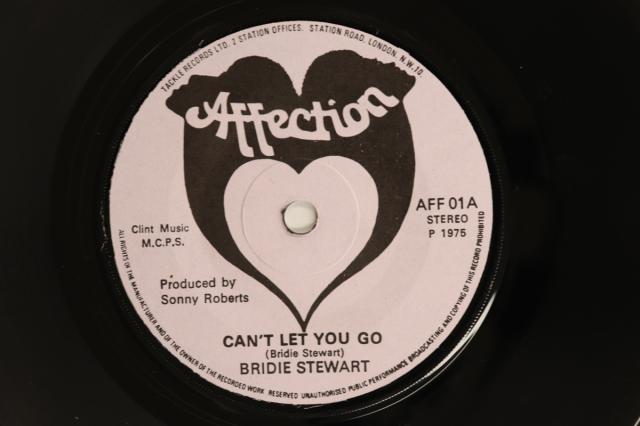 【中古】7” Bridie Stewart Cant Let You Go / Version AFF01 Affection /00080