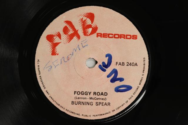 【中古】7” Burning Spear Foggy Road / Version FAB240 FAB /00080