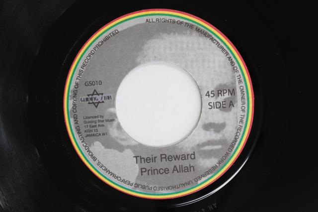 【中古】7” Prince Alla Their Reward / Version GS010 Guiding Star /00080