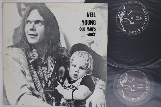 【中古】2discs LP Neil Young Old Mans Fancy SXTT979 SLIPPED DISC /00520