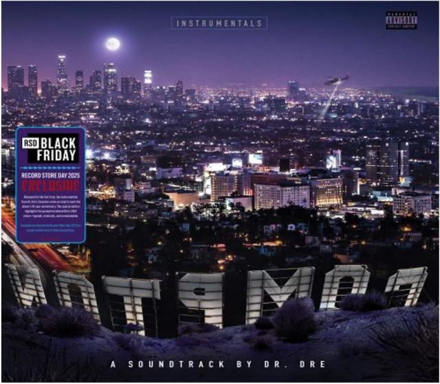 【新品】2discs LP Dr. Dre Compton (A Soundtrack By Dr. Dre) Instrumentals 00602478510175 Aftermath Entertain 未開封 /00660