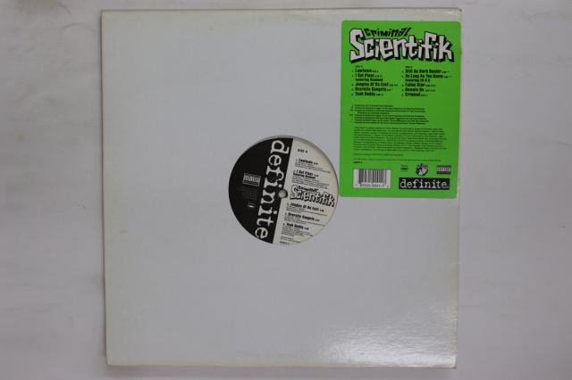 【中古】LP Scientifik Criminal 590011 DEFINITE /00260