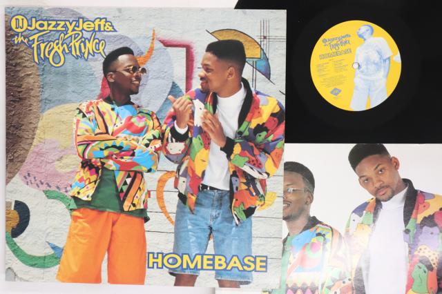 【中古】LP Dj Jazzy Jeff ＆ The Fresh Prin Homebase 13921J JIVE /00260