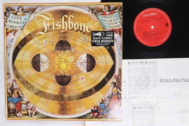 【中古】LP Fishbone Give A Monkey A Brain...and Hell Swear Hes The Cent 4738751 COLUMBIA /00260