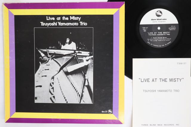 【中古】LP 山本剛 Live At The Misty TBM37 THREE BLIND MICE /00260