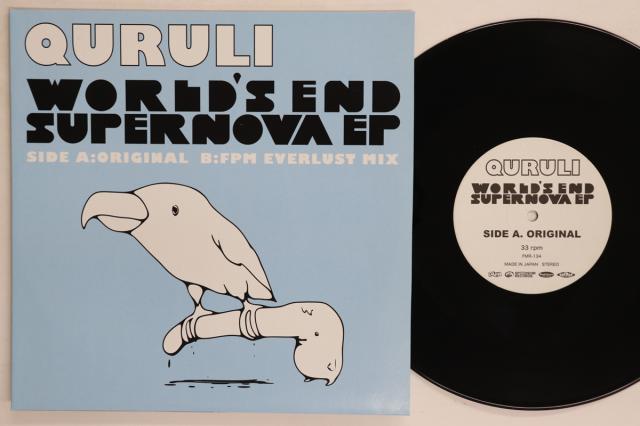 【中古】10” くるり Worlds End Supernova EP FMR134 FACE THE MUSIC /00200