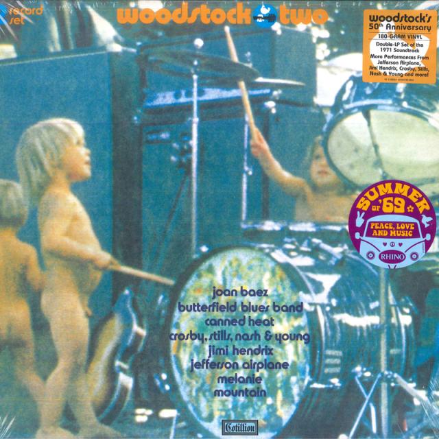 【新品】2discs LP Various Woodstock Two R1518806 Cotillion 未開封 /00520