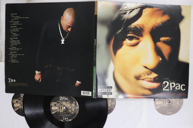 【中古】4discs LP 2Pac Greatest Hits INT490301 DEATH RAW /01000