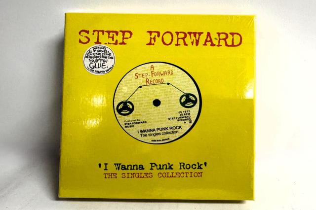 【中古】10discs 7” Various Step Forward i Wanna Punk Rock The Singles Collecti CMXBX1509 CASTLE MUSIC 未開封 /00600
