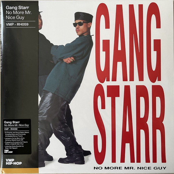 【新品】2discs LP Gang Starr No More Mr. Nice Guy (Red White Vinyl) VMPRH059 WILD PITCH 未開封 /00520