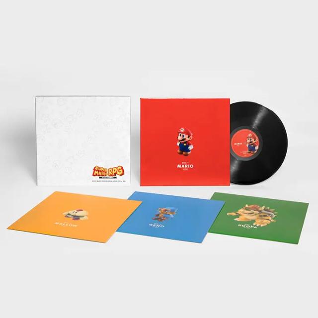 【新品】4discs LP ゲーム スーパーマリオRPG Original Sound Vinyl Box SQEX11158 SQUARE ENIX 未開封 /01040