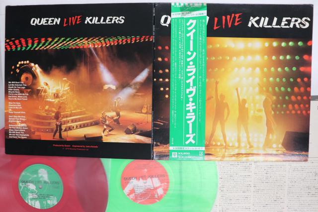 【中古】2discs LP クイーン ライヴ・キラーズ (Green ＆ Red Vinyl) P55678E ELEKTRA /00500