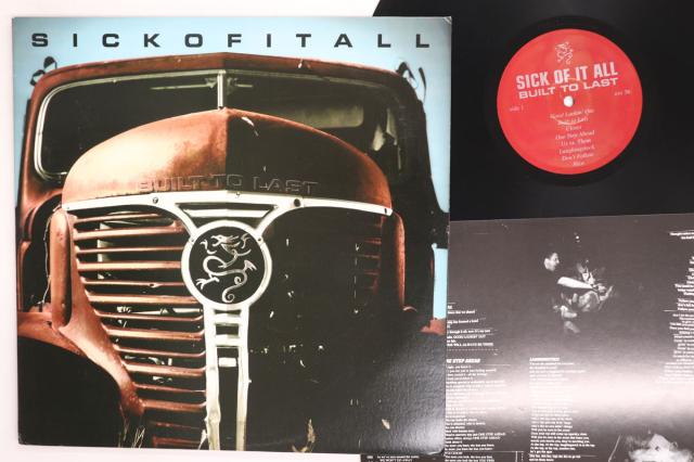 【中古】LP Sick Of It All Built To Last EVR36 EQUAL VISION /00260