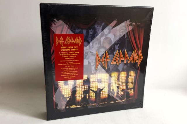 【中古】9discs LP Def Leppard Vinyl Collection Volume Three 0818002 MERCURY 未開封 /03700