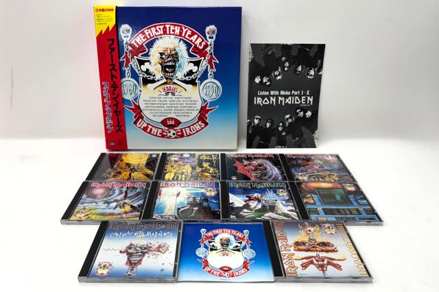 【中古】10discs CD Iron Maiden First Ten Years Up The Irons TOCP618190 EMI /01820