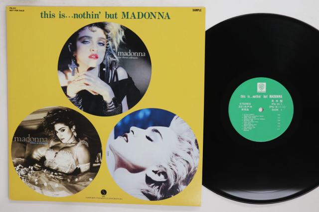 【中古】LP Madonna This Is...nothin But Madonna PS311 SIRE プロモ /00260