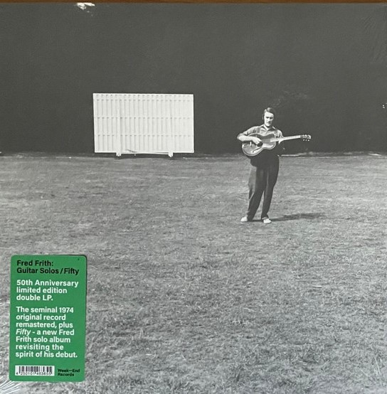 【新品】2discs LP Fred Frith Guitar Solos / Fifty WE5 Week-End Records 未開封 /00520