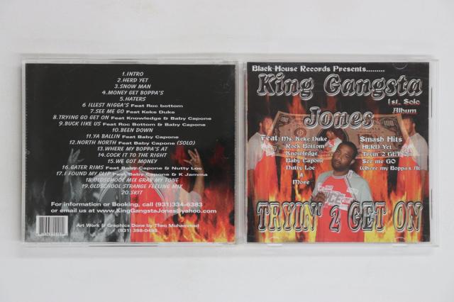 【中古】CD King Gangsta Jones Tryin 2 Get On 40415 Black House Records /00110 7,794円