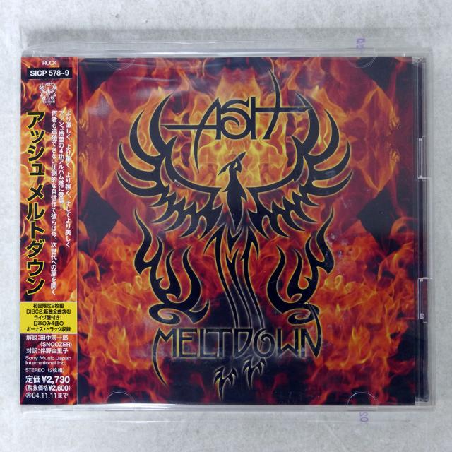 帯付き ASH/MELTDOWN/SONY SICP578 CD □
